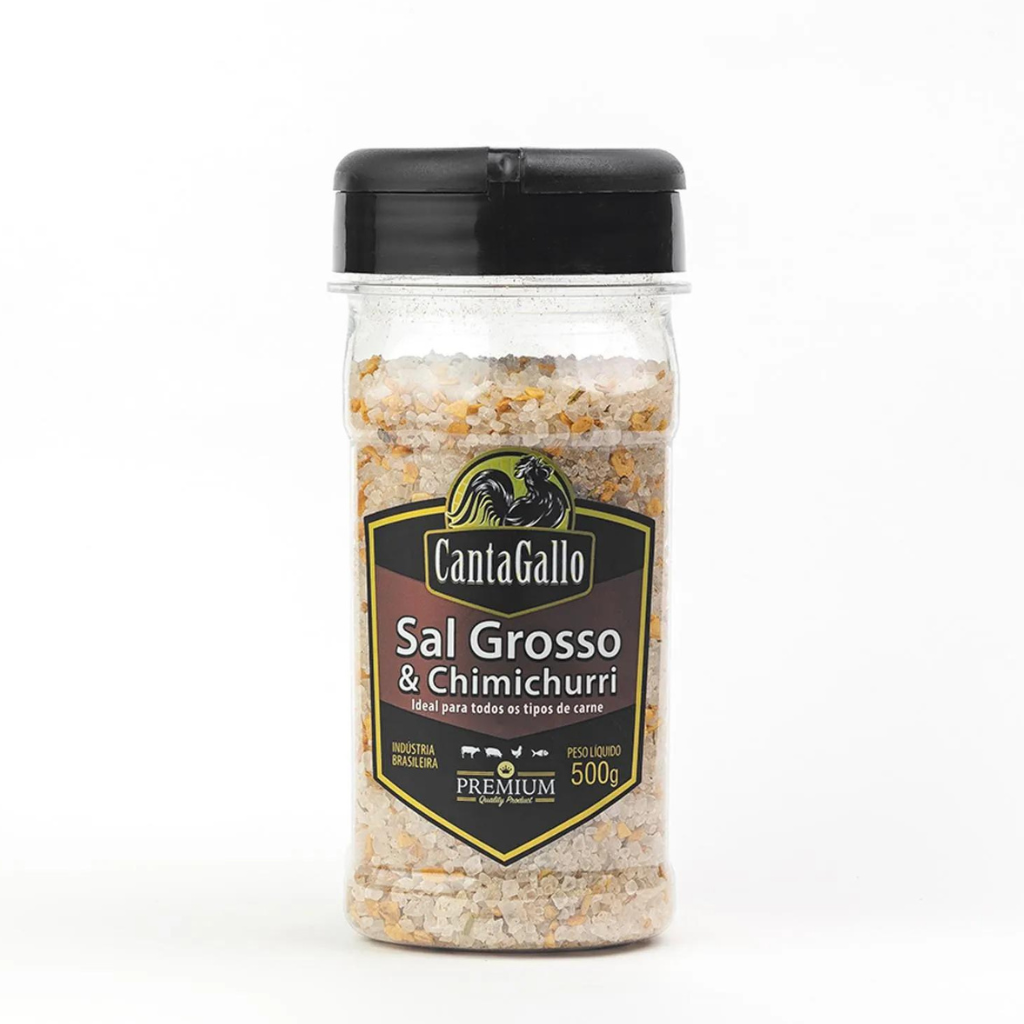 Rock Salt and Chimichurri | Sal Grosso Chimichurri 500gr | Cantagallo (17.63oz - 500g)